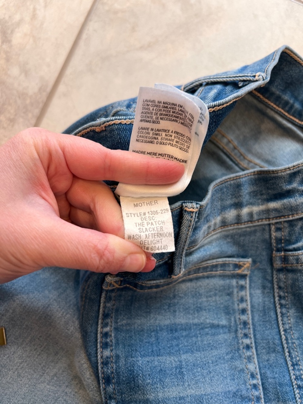 MOTHER The Patch Slacker Flare Jeans - Picture 6 of 10